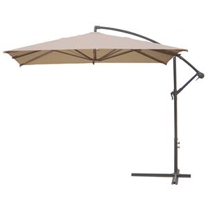 OMBRELLONE ALL.LAT.QUADRO MT3X3 BEIGE C/AIR
